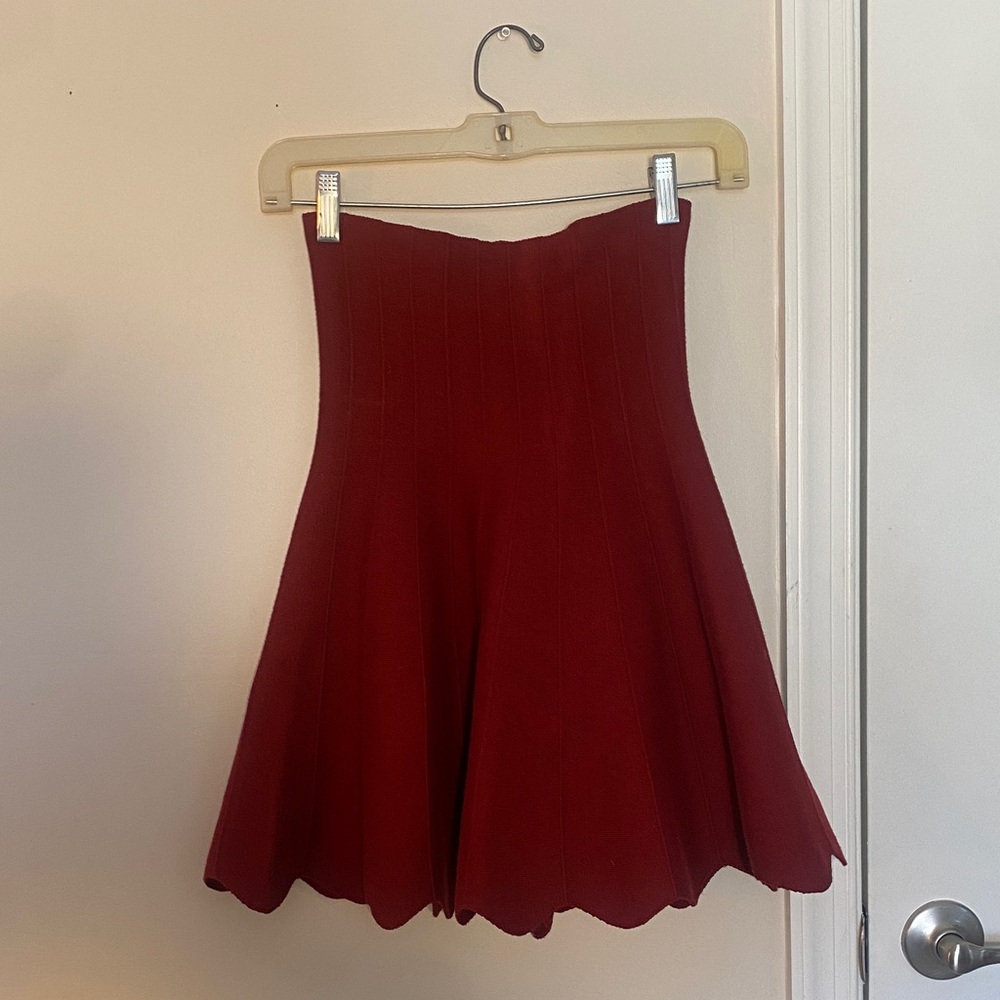 Red Women's Skirt
